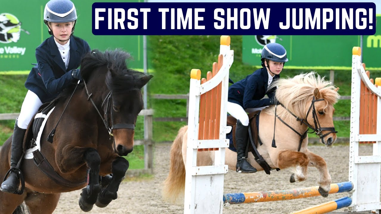 CLOUDY AND ROLO GO SHOW JUMPING FOR THE FIRST TIME EVER!