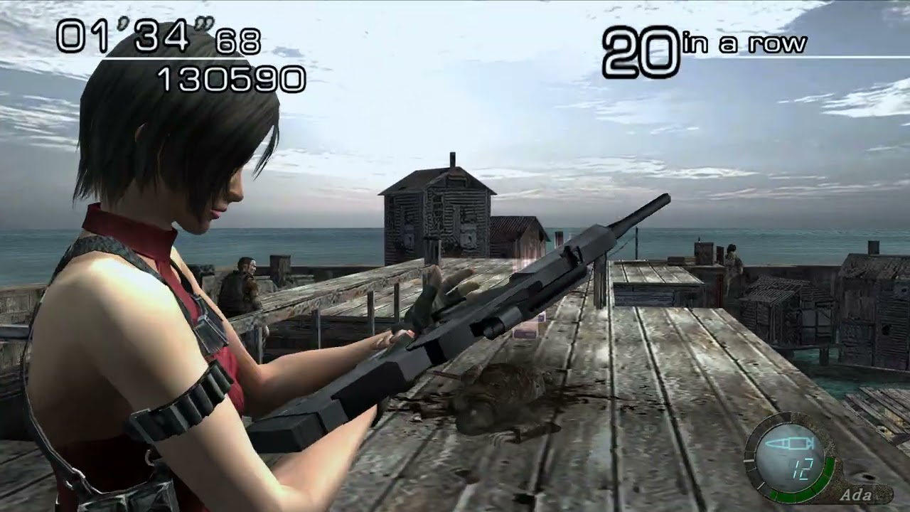 Resident Evil 4 UHD ARRANGE Mod Mercenaries ADA Port 330k040