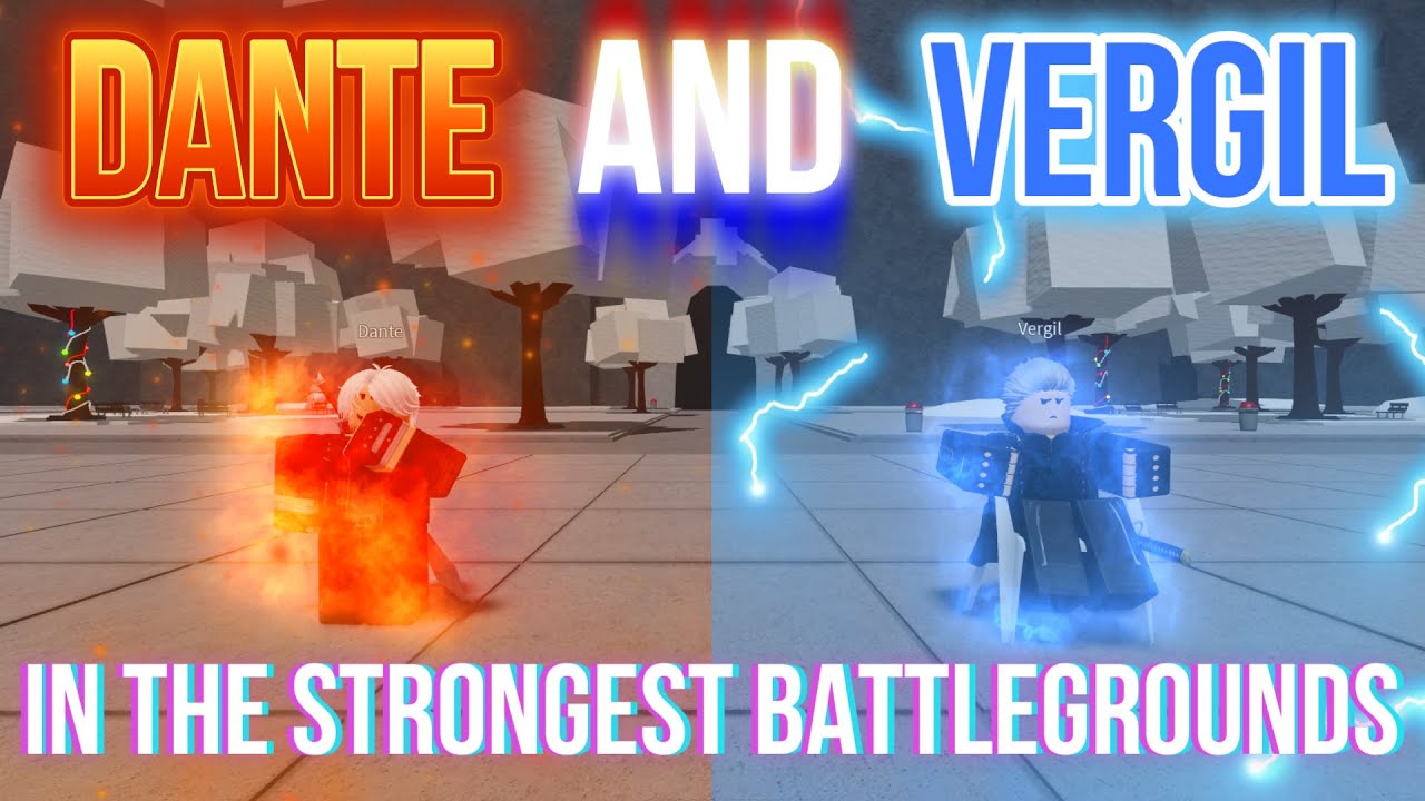Vergil and Dante DOMINATE in The Strongest Battlegrounds
