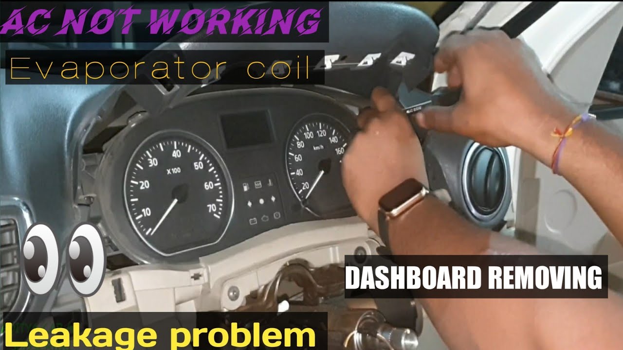 Fixing Nissan Terrano A/C | Evaporator Coil Replacement and Dashboard Removal #adityacarac #nissan