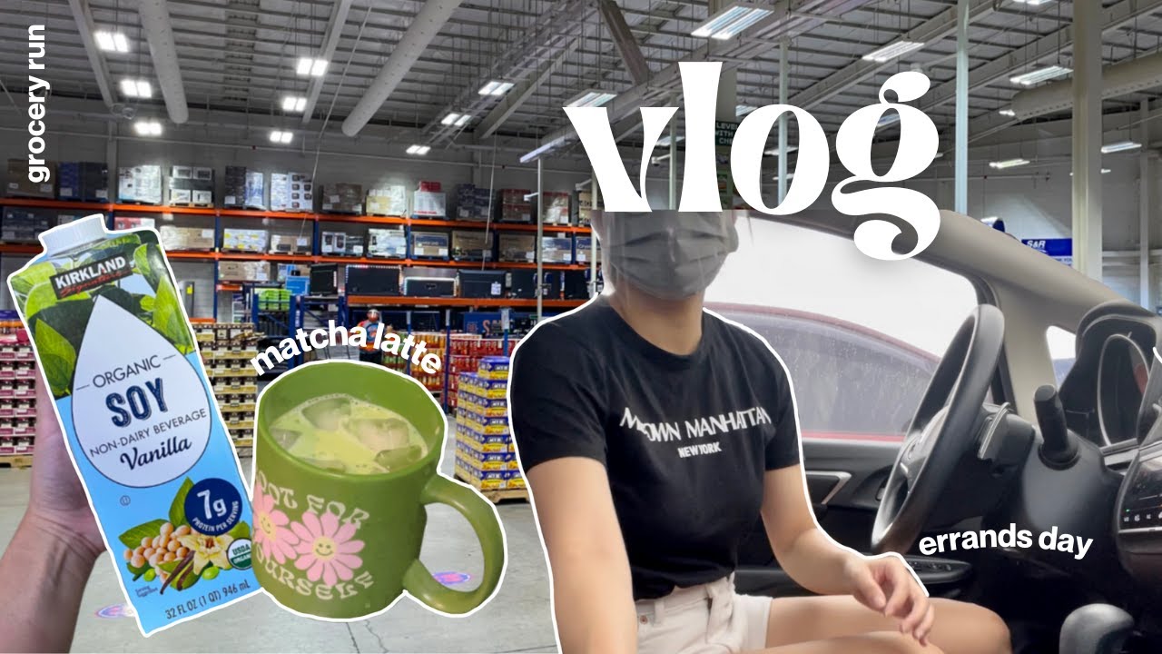 vlog 🌧️ grocery run, department store errands, gloomy ramen night 🍜