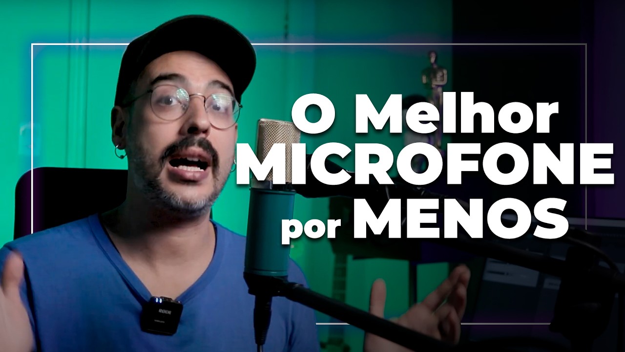 O MELHOR microfone profissional barato | Pare de jogar dinheiro fora!