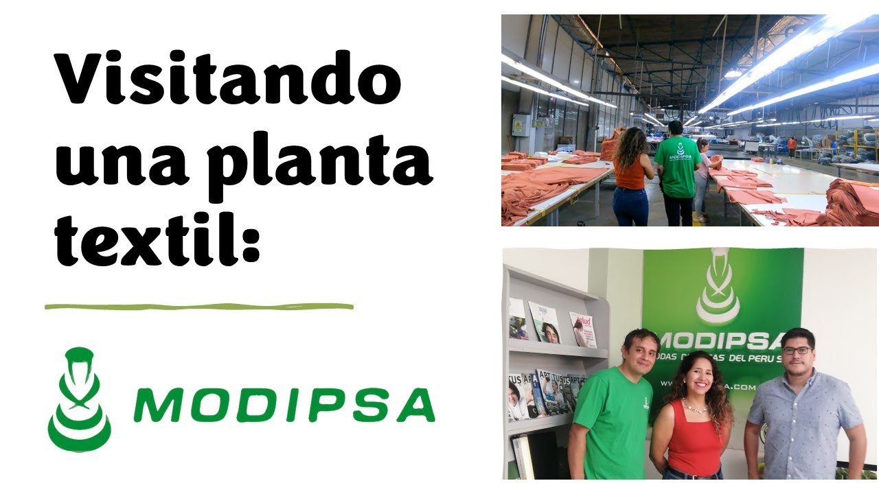 Así es una planta textil por dentro: Modipsa