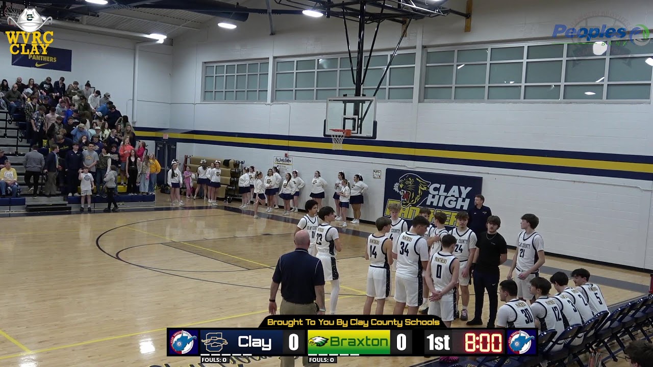 Boys High School Basketball: Braxton County Eagles @ Clay County Panthers