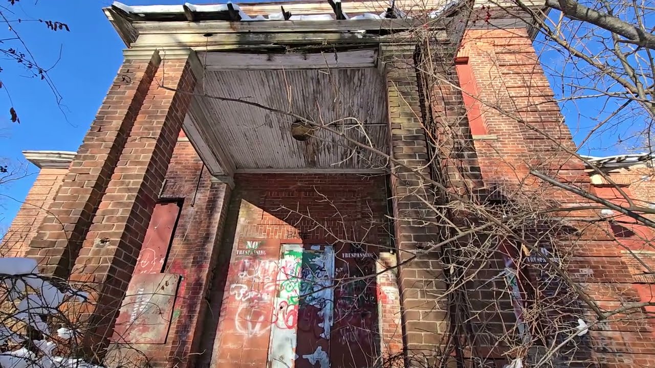 Hiking around Creepy Abandoned Buildings ASMR - Part 5