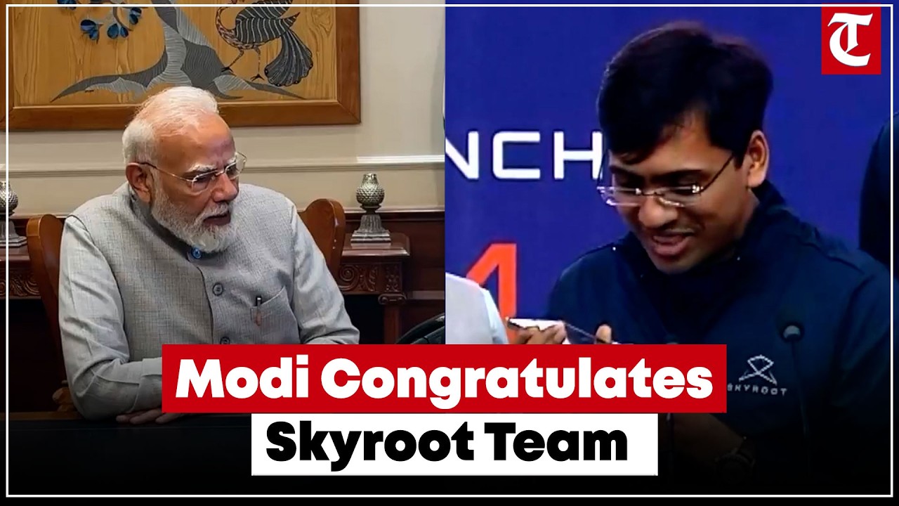 PM Modi congratulates Skyroot Aerospace after Vikram-1's historic launch into orbit