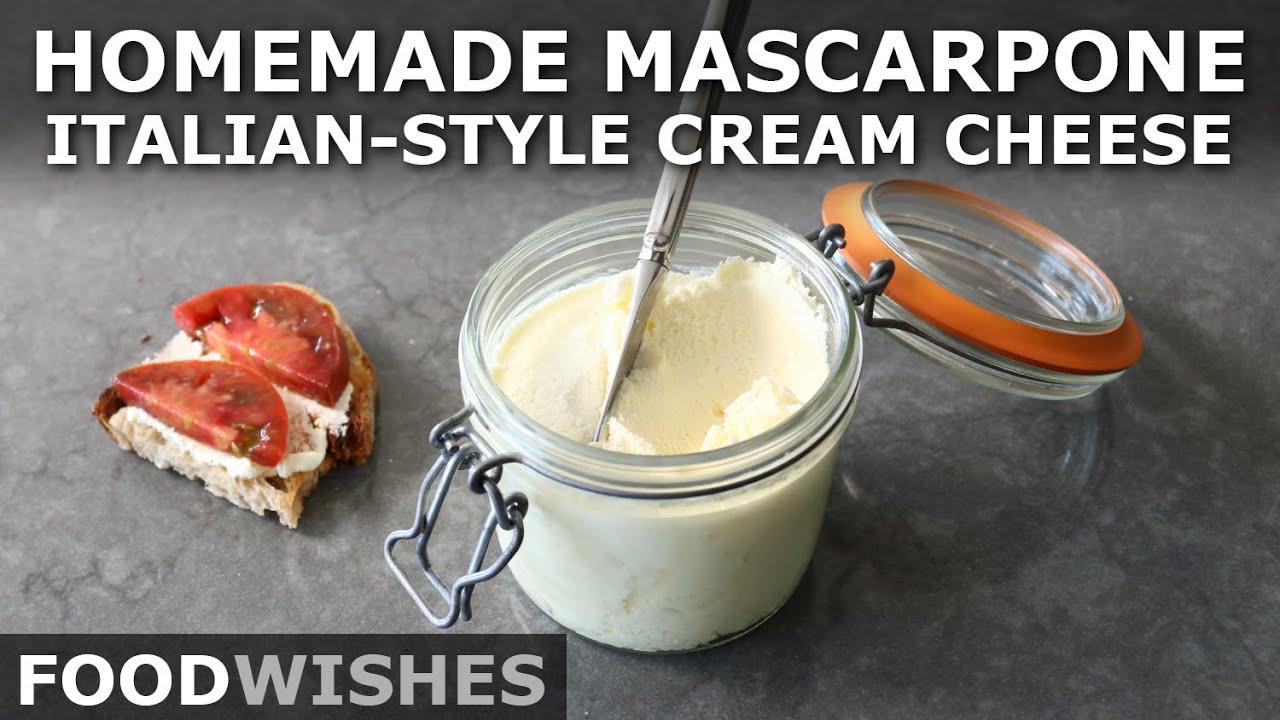 Как приготовить маскарпоне (сливочный сыр в итальянском стиле) | Food Wishes