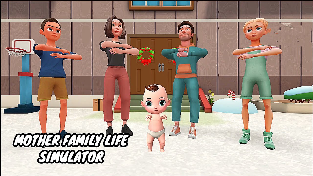 Mother family life simulator gameplay 