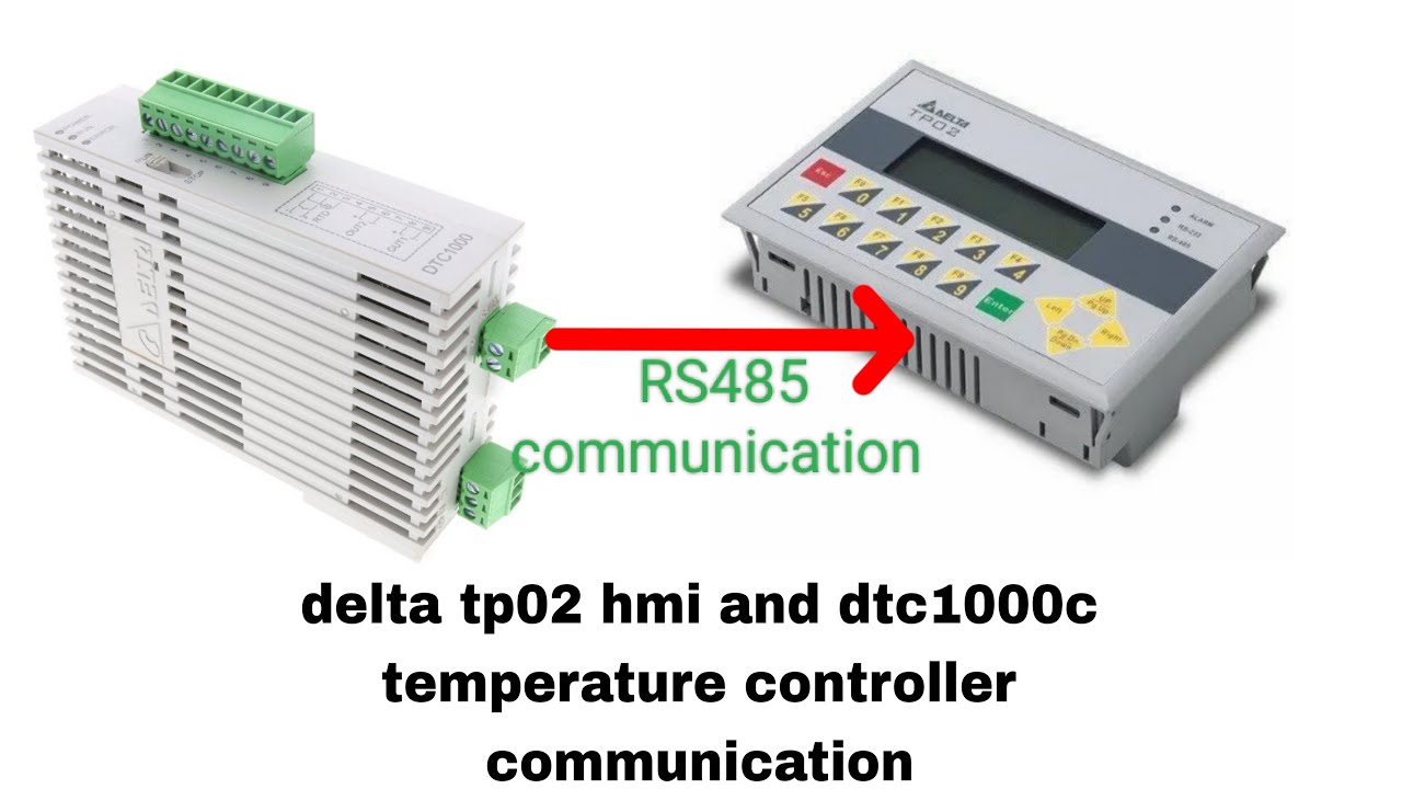 Delta hmi tp02 and dtc1000c communication