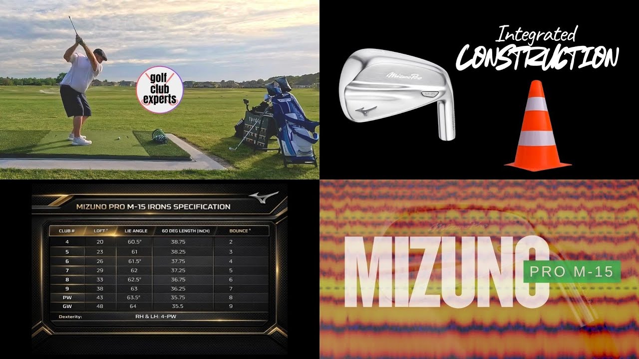 Golf Club Experts - Introducing the NEW Mizuno Pro M-15 Iron Set!