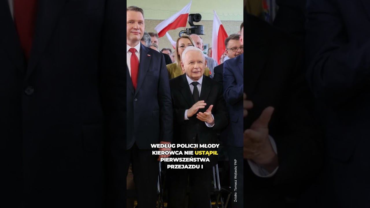 Dwa rozbite auta, w jednym z nich poseł Czarnek! Wezwano pogotowie