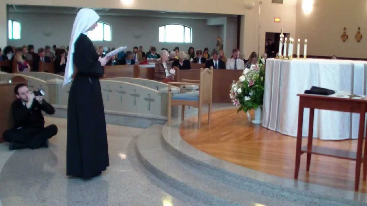 Passionist Nun Vows -   First Profession  HD