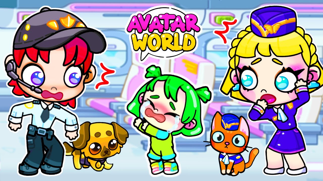 Porzucone Dziecko Na Lotnisku | Smutna Historia:  AKTUALIZACJA w Avatar World | Pazu