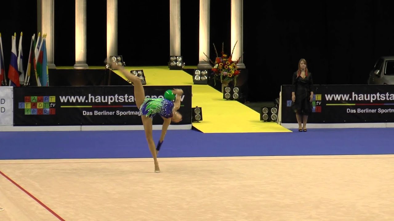 Berlin Masters 2013 Maria Kadobina, Ball, Belarus