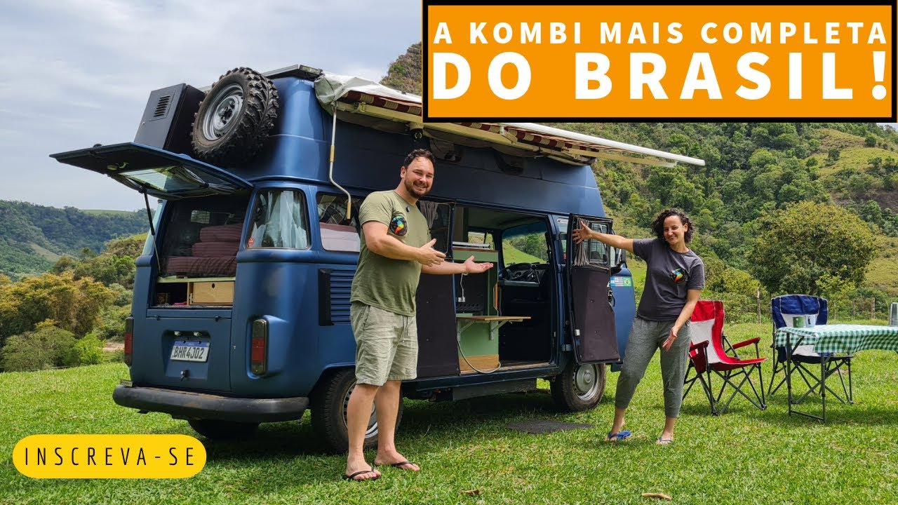 Tour na Kombi mais completa do Brasil! Caminhe Pelo Mundo.