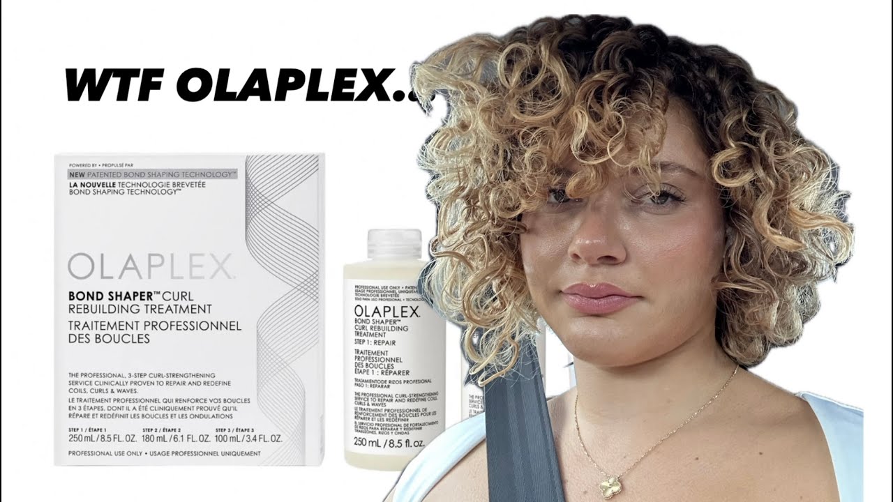 О НЕТ... Новая процедура восстановления локонов OLAPLEX Bond Shaper Curl ПОШЛА НЕ ТАК (кошмар сал...