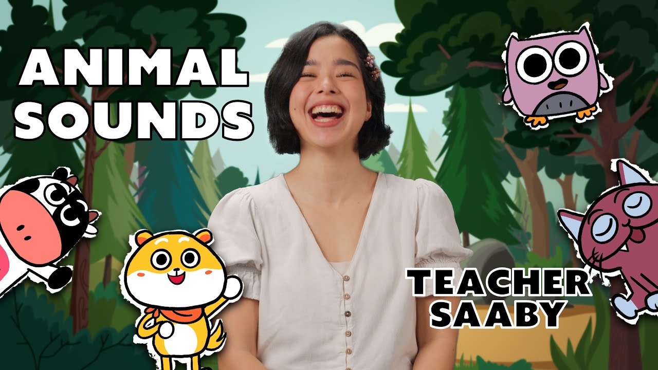 Teacher Saaby Teaches Animal Sounds | Educational Kids Learning Video!