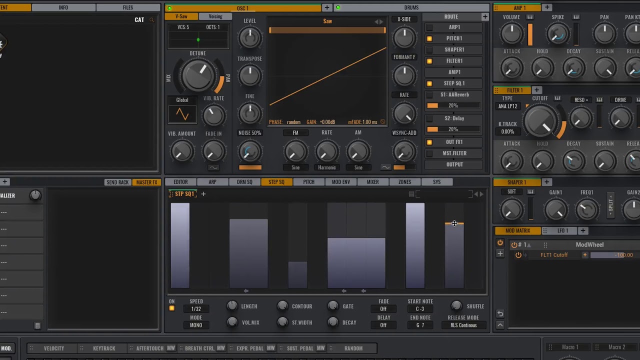 28  Step Sequencer and Arp Lesson 1   Step Sequencer