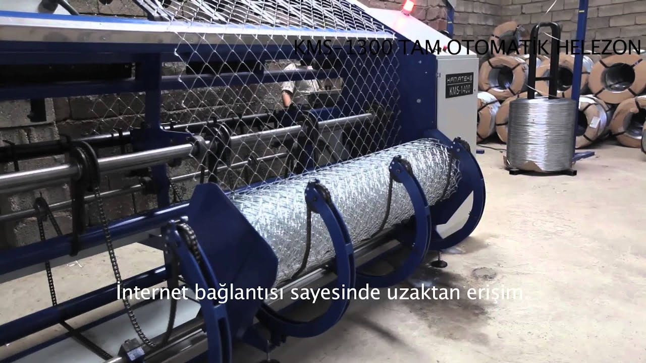 KMS 1400 - Automatic Chain Link Fence Machine