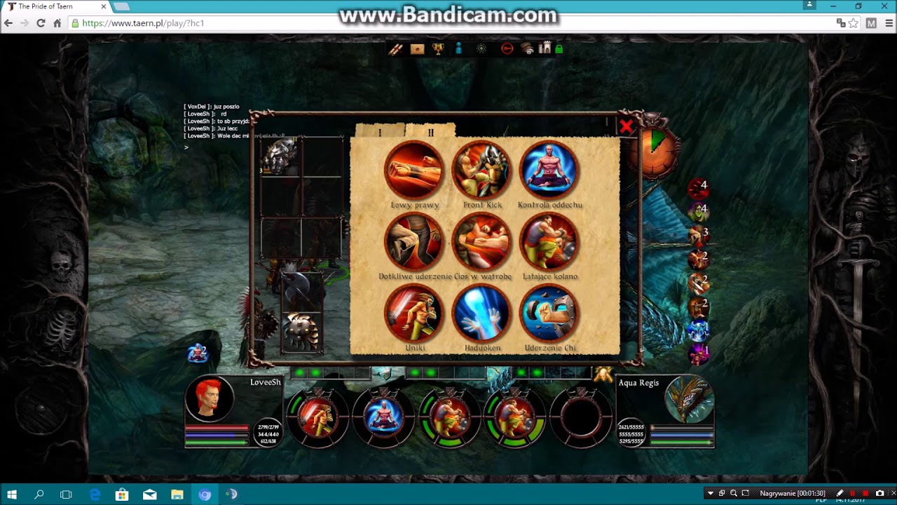 Taern HC Aqła z dropem  + małe pvp