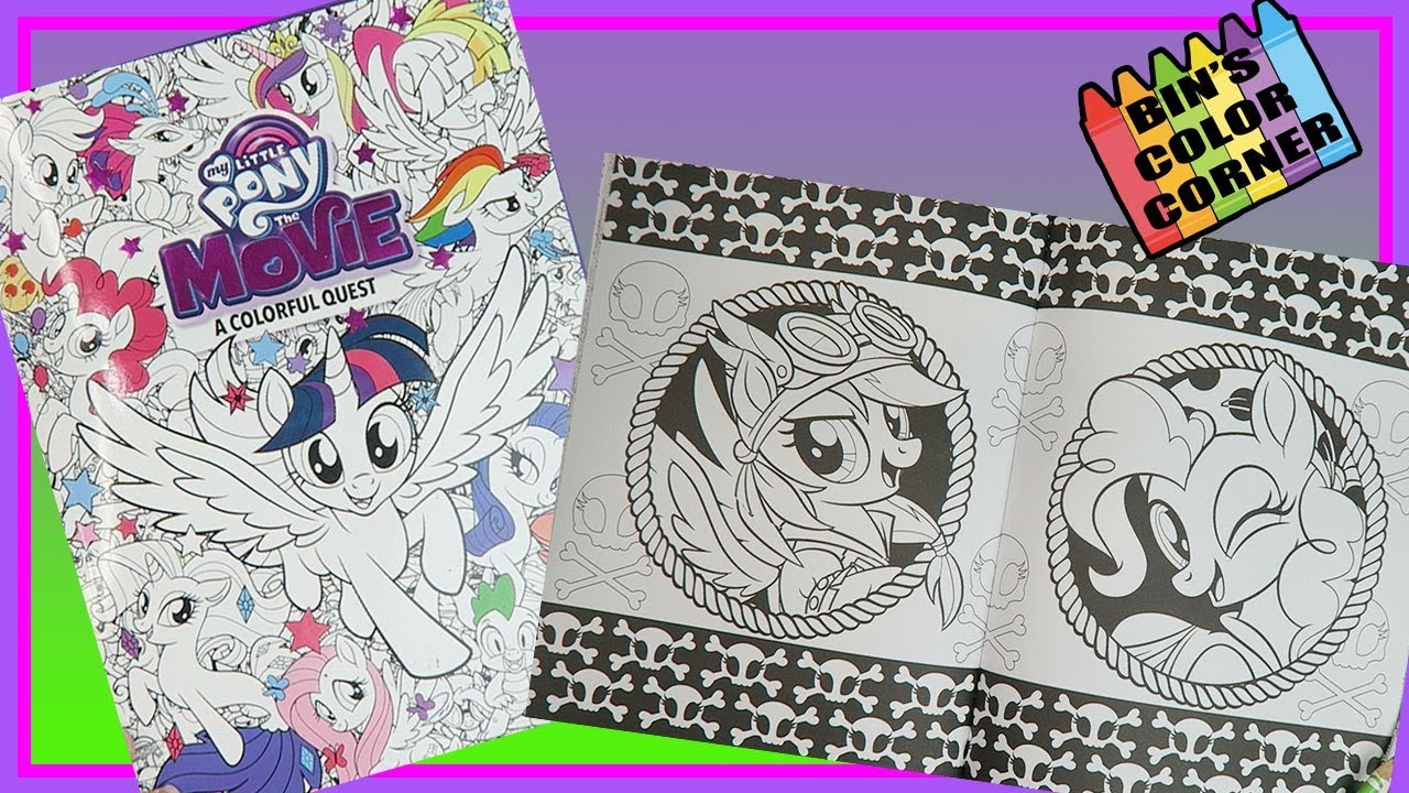 Who's the Better Pirate? My Little Pony: The Movie Coloring Book