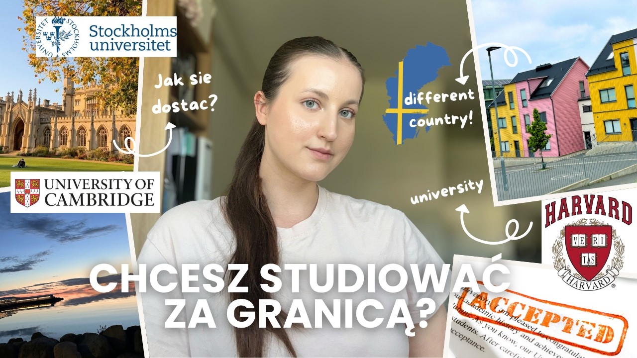 Chcesz studiować za granicą? 🎓 Poznaj kogoś, kto przez to przeszedł