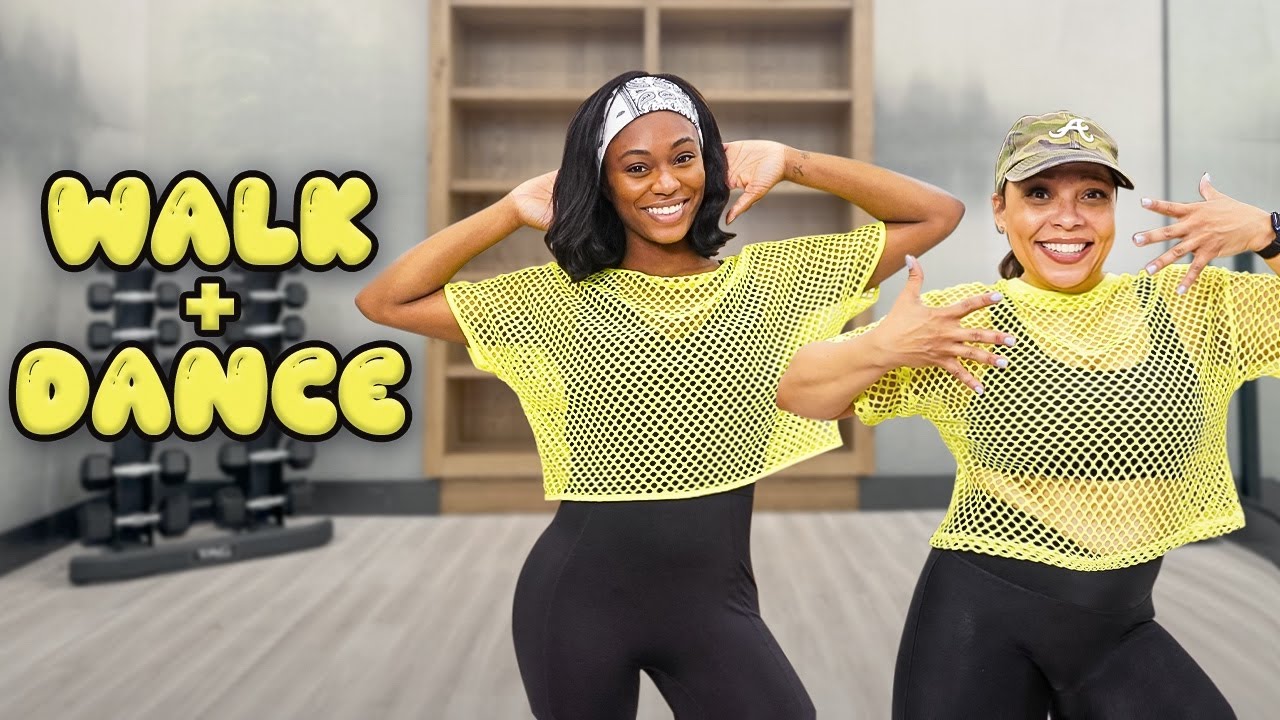 Mood Boost Walk & Dance Cardio-Feel Happy & Energized
