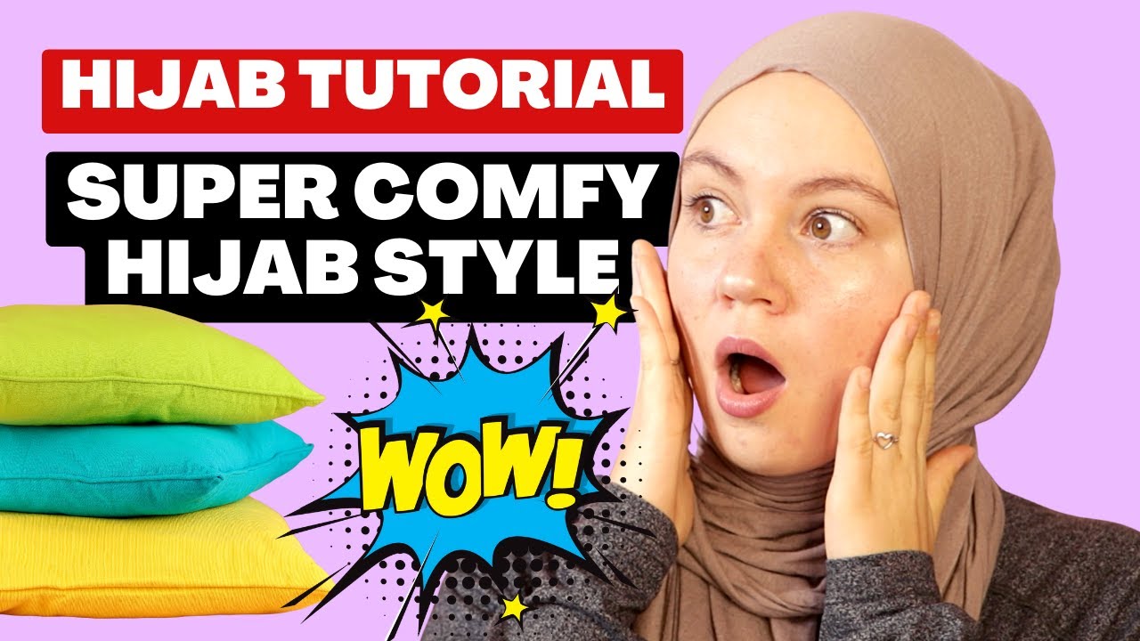 The Most Comfortable and Easy Jersey Hijab Style for Beginners: Step-by-Step Tutorial