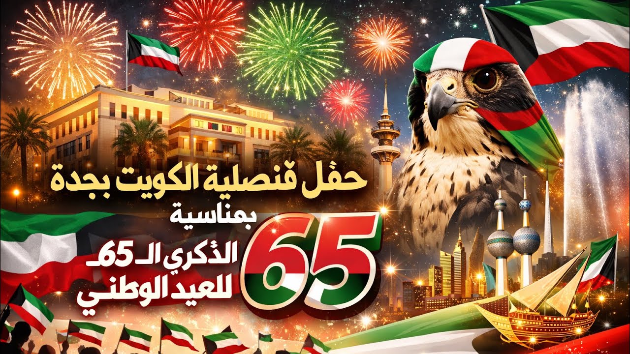 اليوم الوطني دولة الكويت 65 🎤 نزار العلي ابوالزعيم 