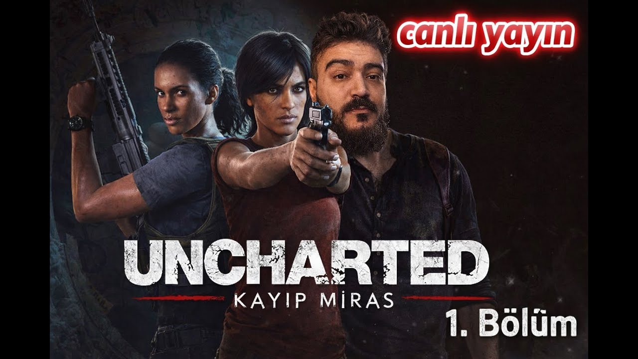 Uncharted 4: Kayıp Miras oynuyorum haa :)  1.Bölüm