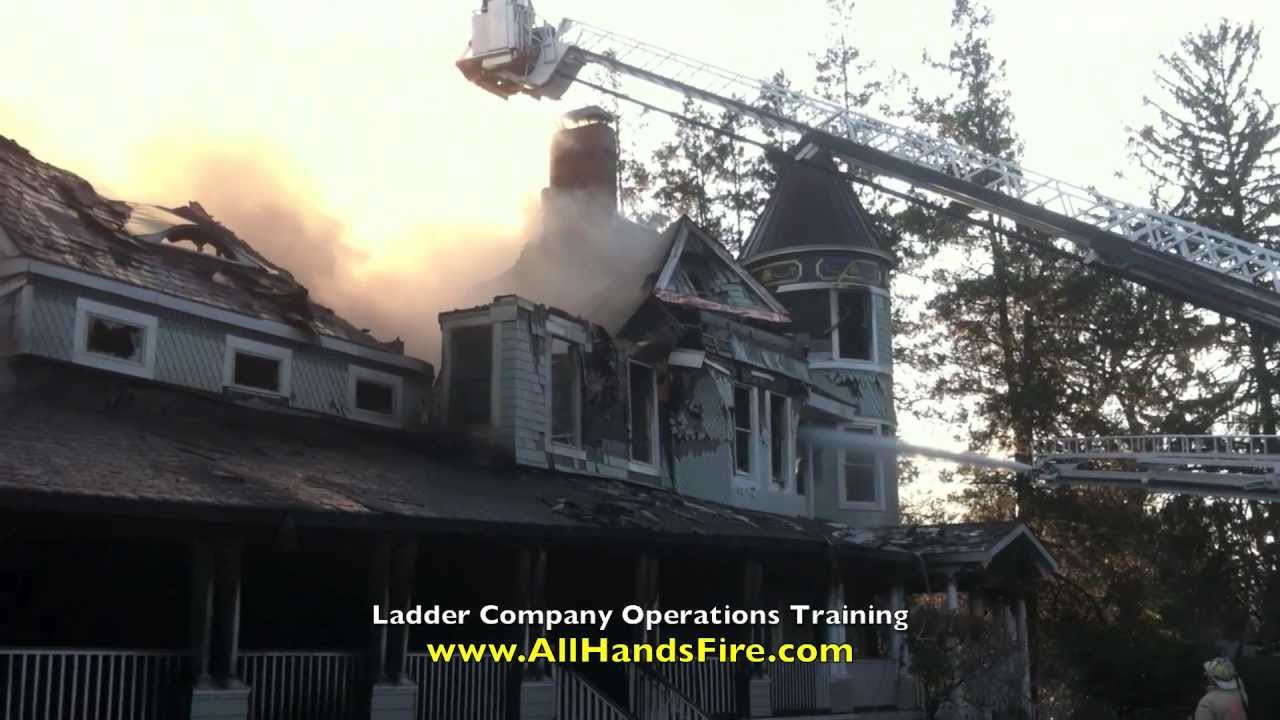 Ladder Company Operations Training available at AllHandsFire.com