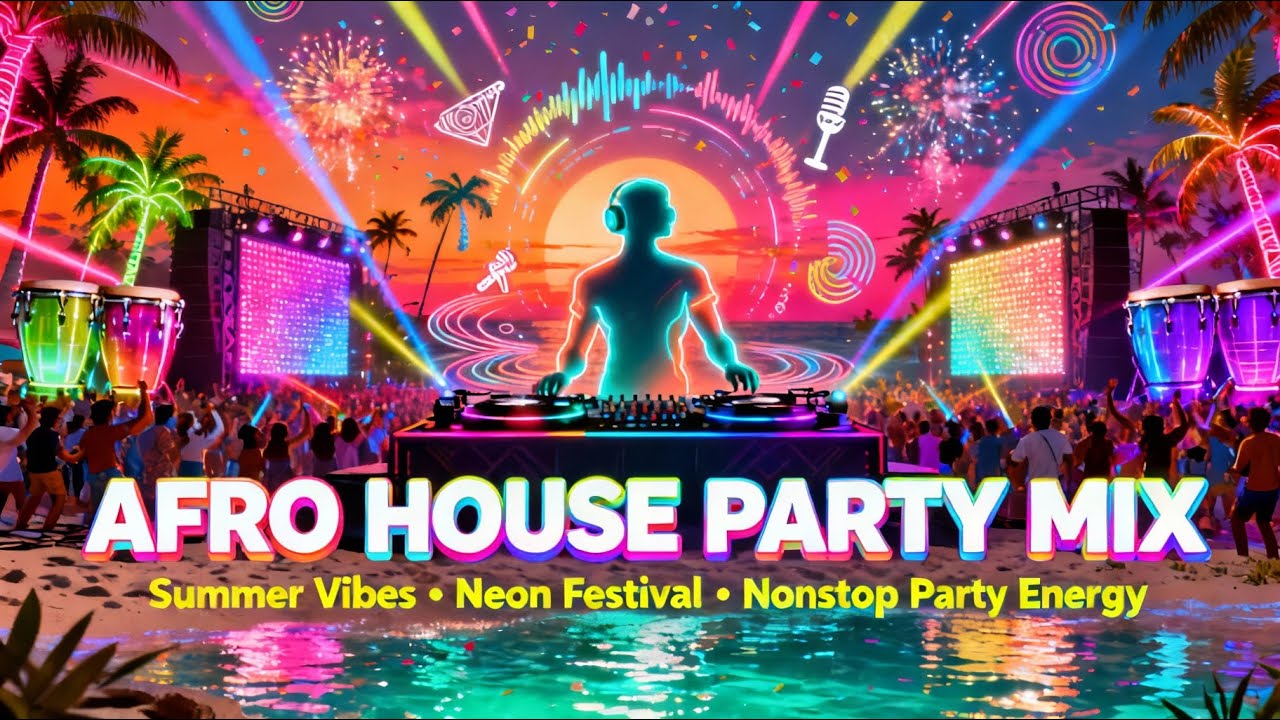 MEGA AFRO HOUSE PARTY MUSIC 🌍🔥 | Nonstop Afro House Beats, Tribal Vibes & Club EnergY
