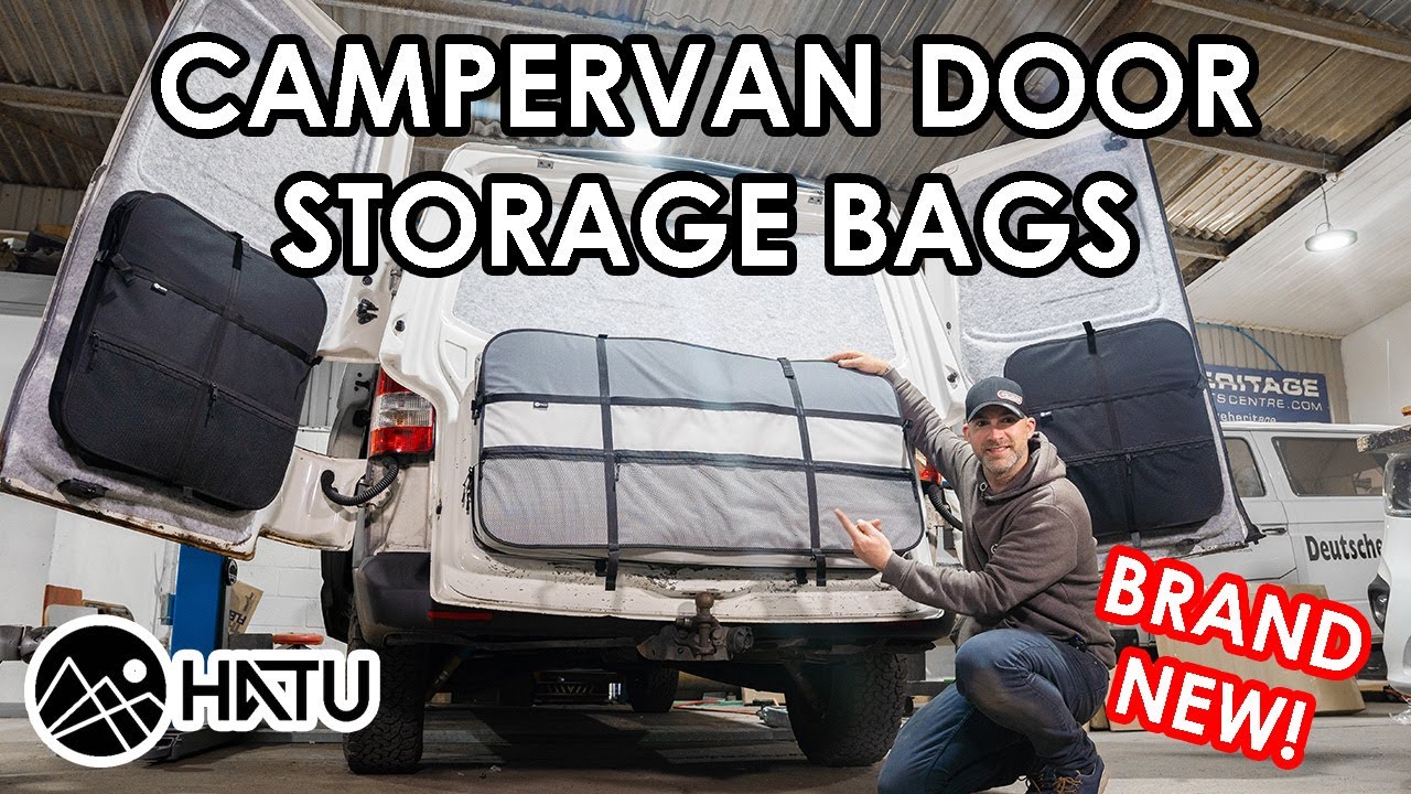 UNLOCK STORAGE SPACE IN YOUR CAMPER! HATU Cargo Bags Revealed! HOW TO VIDEO.