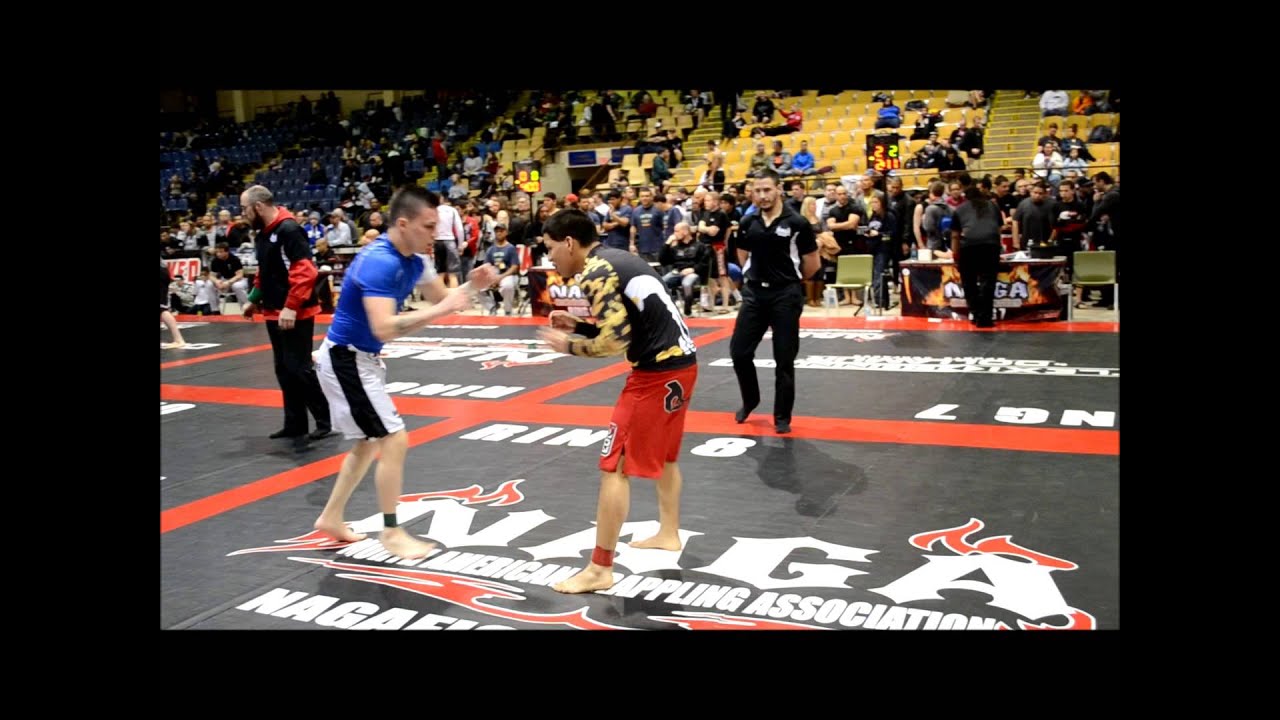 NJ Core student Joe Fallas wins his first NAGA Worlds match via Leg Lock