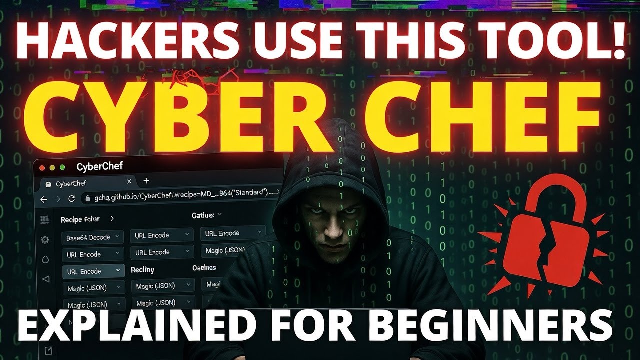 Hackers Use This Tool! Cyber Chef Explained for Beginners