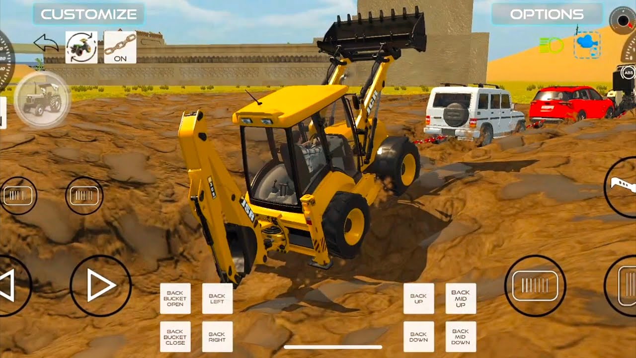 JCB Off Riding #bolero #car and #tractor #jcb #yt #youtube #gaming #video 