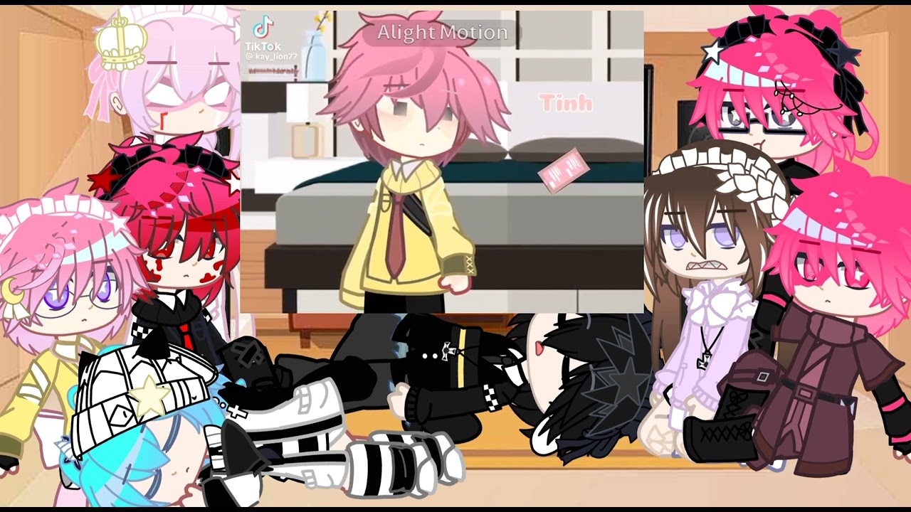 Hiha aut magatoon react //hiha aut//allhiha//#catcup#gacha#hihaaut