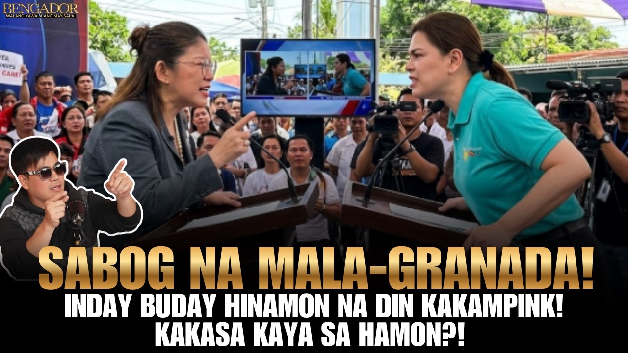 LOVELY GRANADA HINAMON NG DEBATE SI INDAY BUDAY!