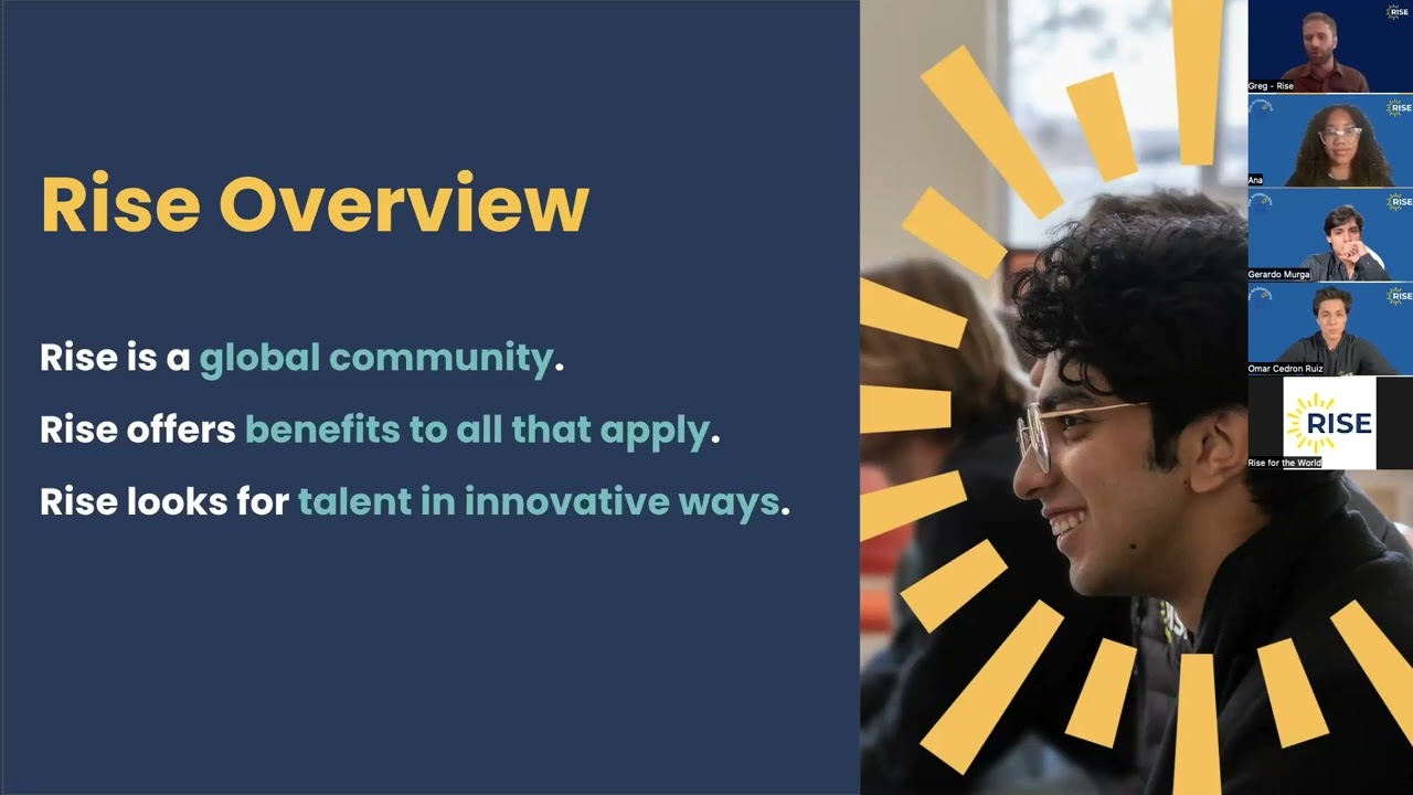 Rise Regional Information Session - Americas