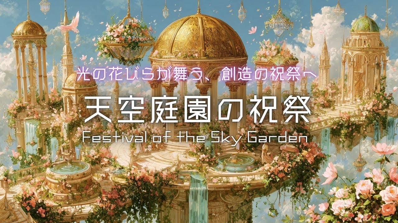 【ケルト音楽】華やかに彩る幻想音楽『天空庭園の祝祭』［作業/集中/勉強/リラックス］