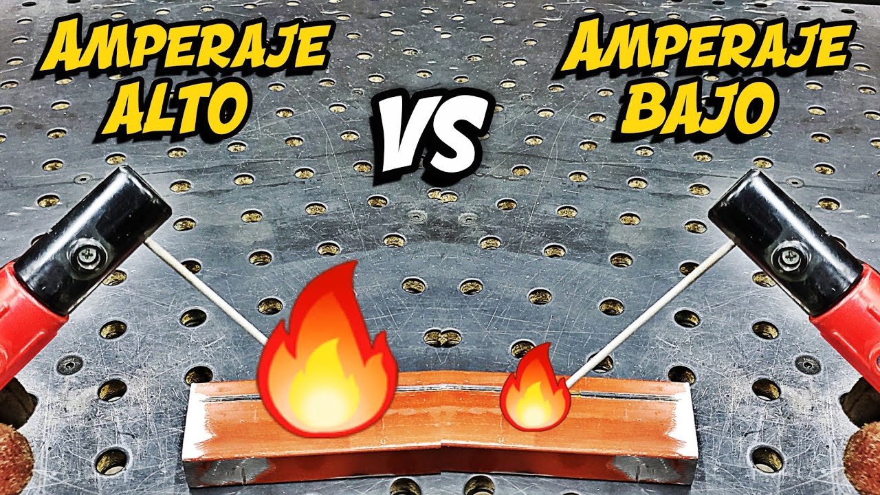 ERROR AL SOLDAR - AMPERAJE BAJO O AMPERAJE ALTO - COMO AFECTA A TU SOLDADURA