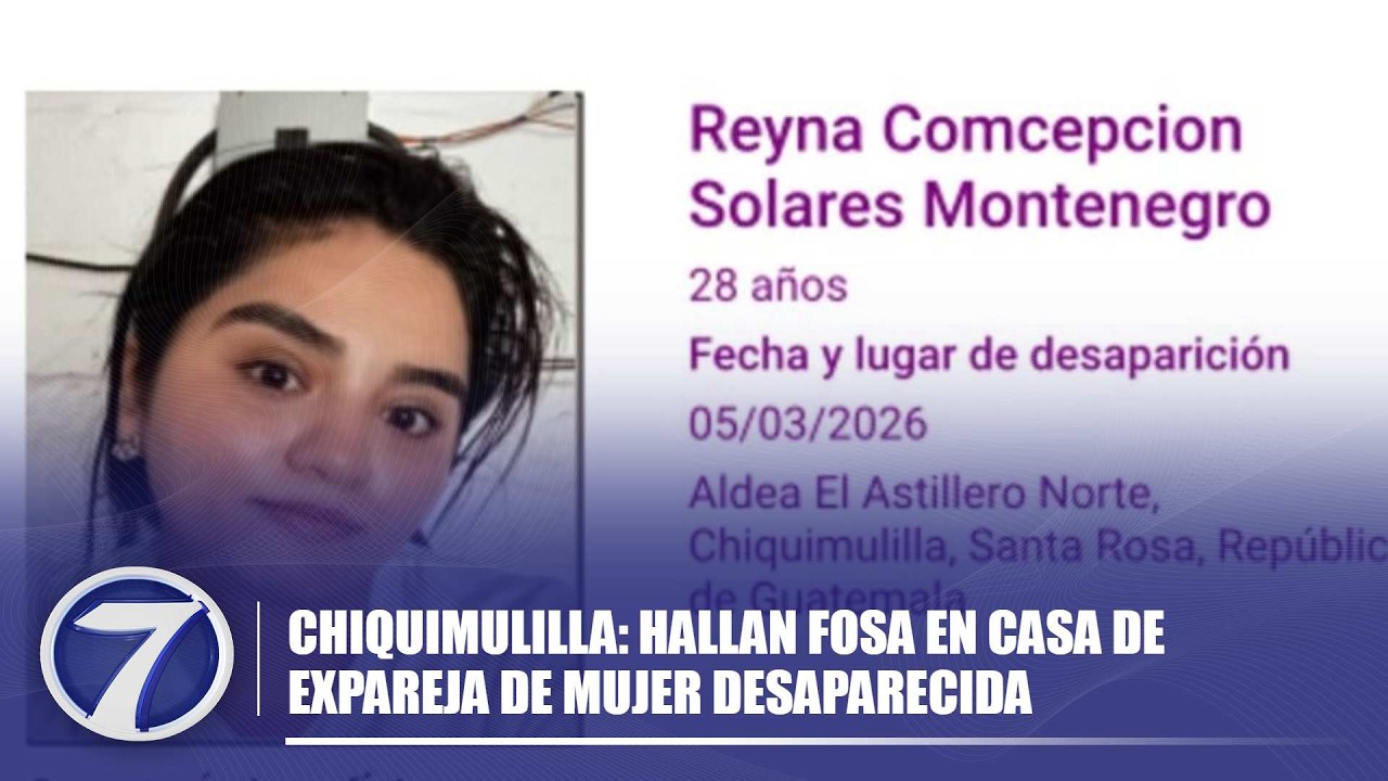 Chiquimulilla: Hallan fosa en casa de expareja de mujer desaparecida