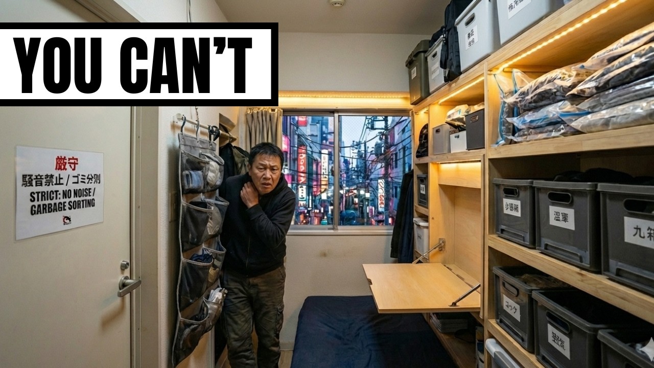 Why You Wouldn't Last 24 Hours in a 5m² Tokyo Apartment