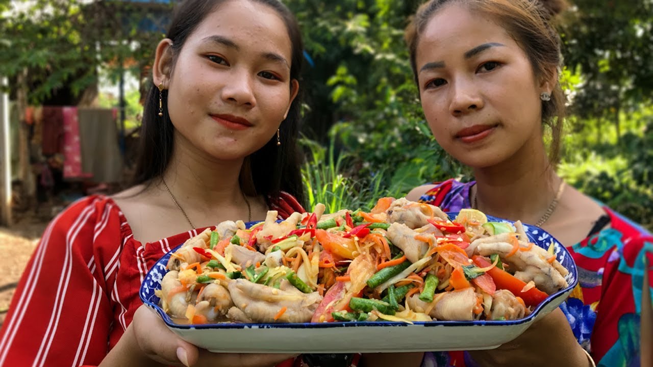 Tasty Spicy Chicken Feet Recipe - Ann Vanny Cooking