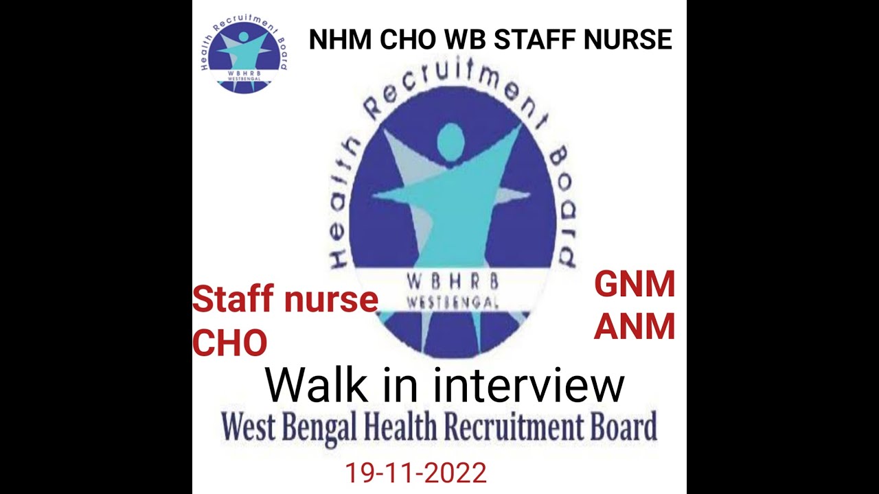 WB staff nurse vacancy,GNM,ANM can apply,walk in interview rampurhat 19-11-2022