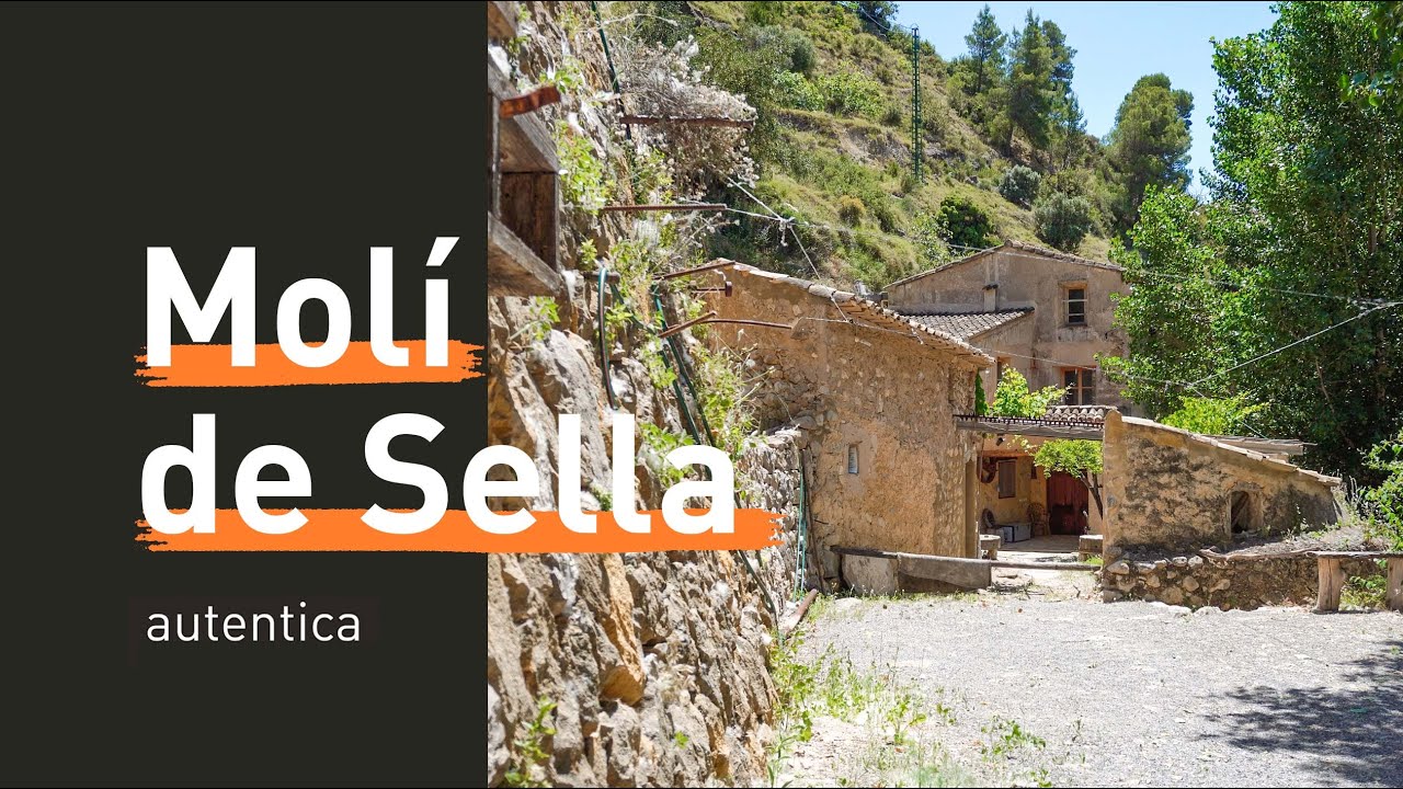 Molí de Sella, a historical stone mill mastering water since 1800