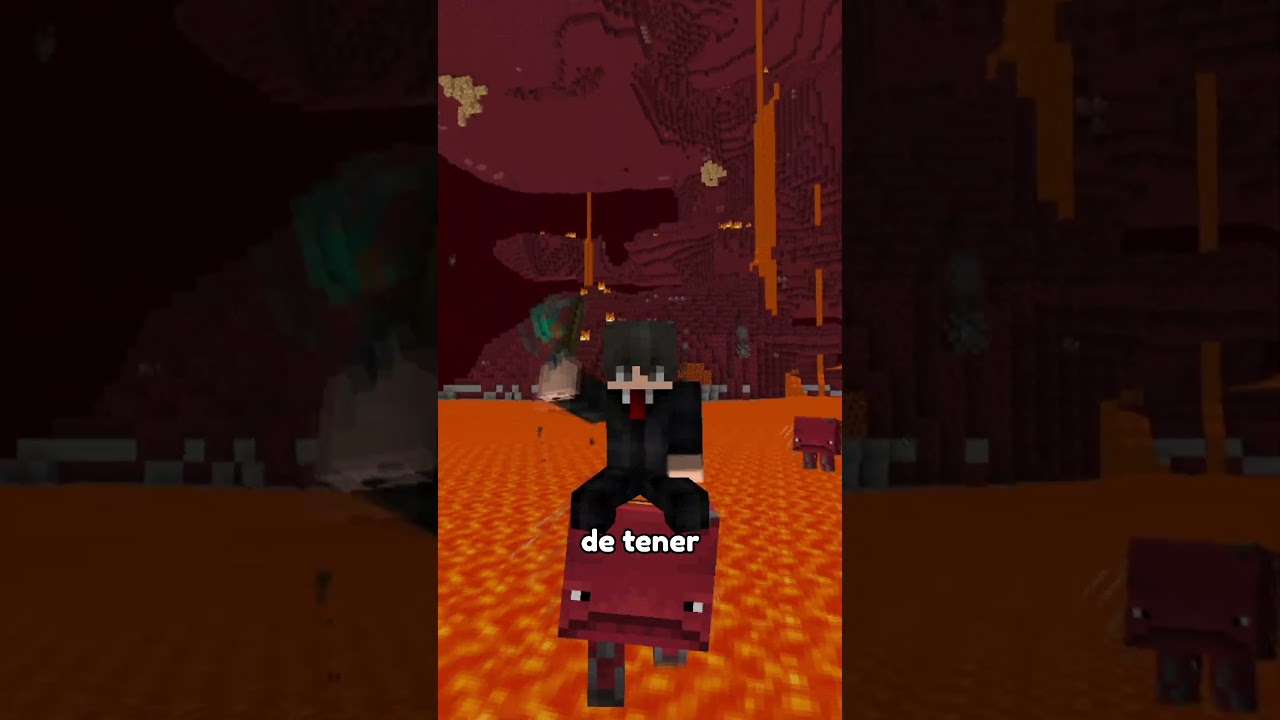 El techo del Nether en Minecraft Bedrock! 🤨