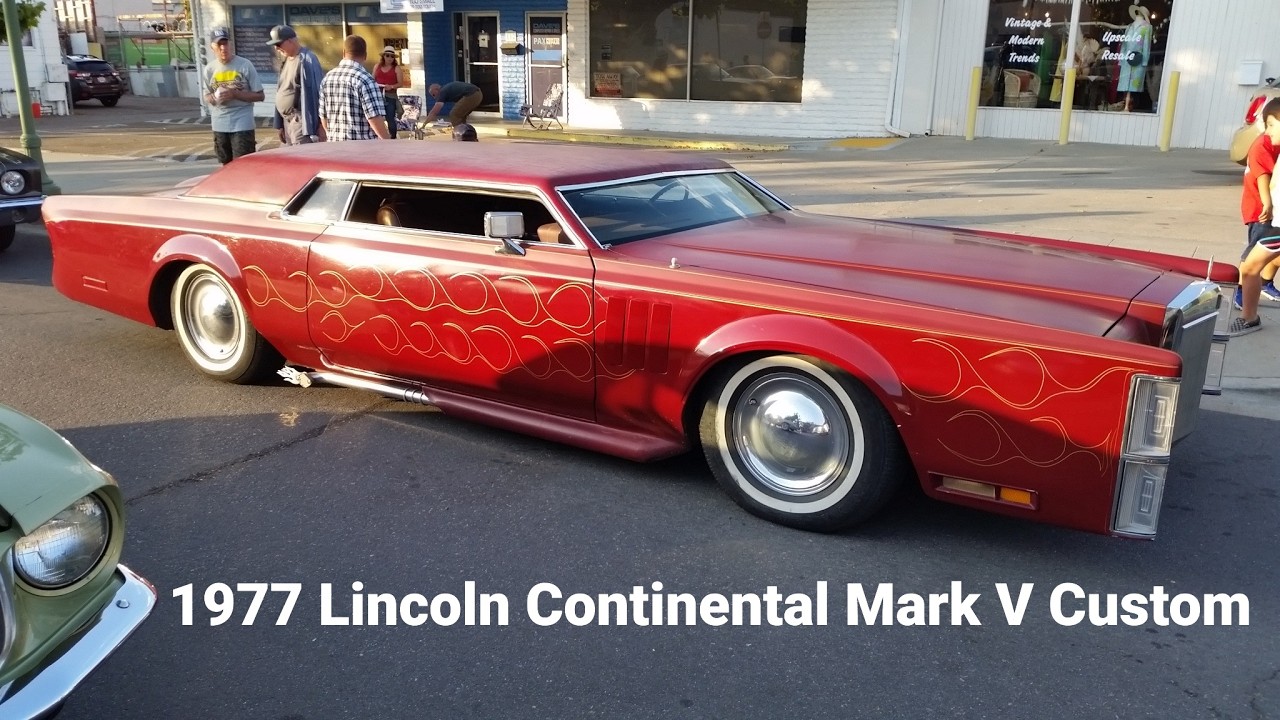 1977 Lincoln Continental Mark V Custom - Featured Car of the Day - Vacation Family Truckster Build?