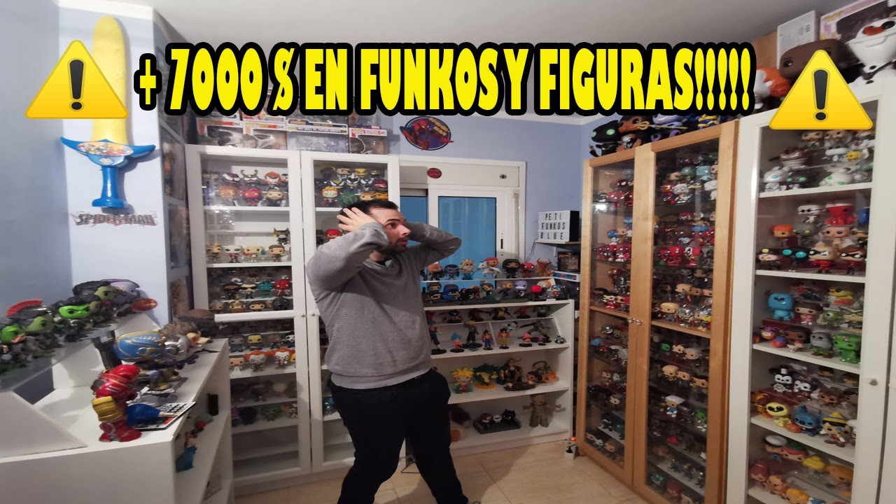 ES de las MEJORES colecciones !! (MAS de 700 Funko POP) - INCREIBLE collection de Petifunkosblue