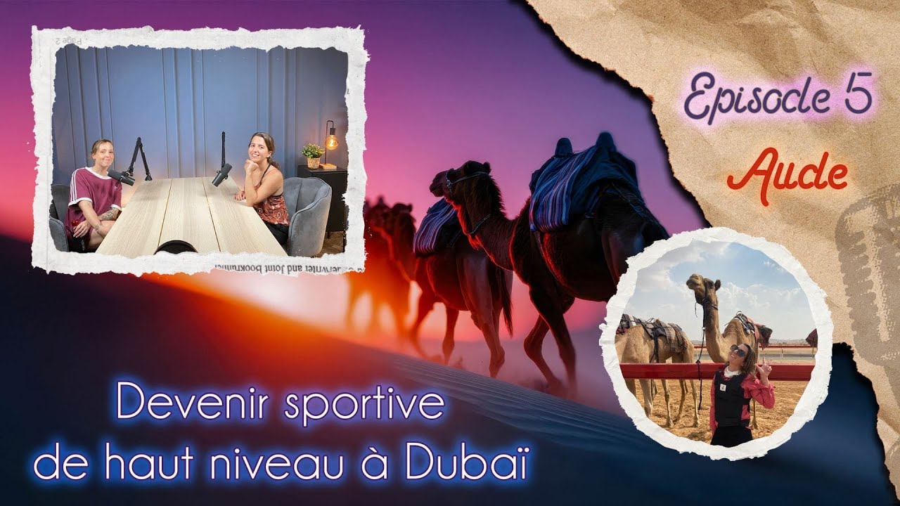 Aude: devenir jockey de haut niveau à Dubaï 🐪 🏜️ Episode 5 du podcast French Fries 🎙️🍟